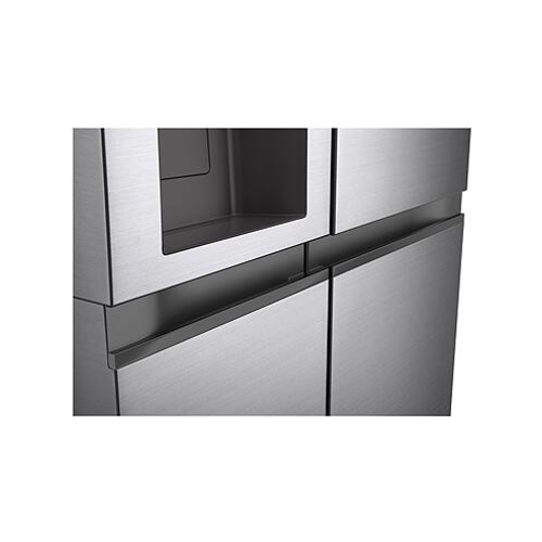 LG 617L Nett Side By Side Fridge With Water & Ice Dispenser - Platinum Silver 3 (Photo: 5)